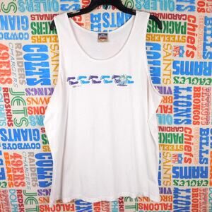 Vintage 2001 Cleveland Indians Grapefruit League Tank Top XL Spring Training
